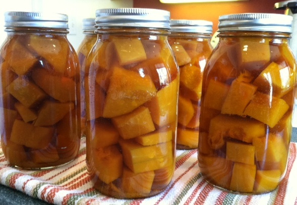 Pressure Canning Winter Squash – Butternut Soup Base