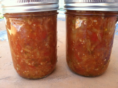 Double Canning Night – Fig Jam and Zuchini Salsa OMG!