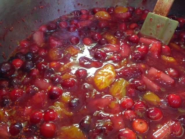 Cranberry Salad – A Combination of Cranberries, Pineapple,and Manadrins