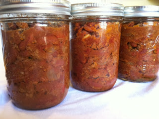 Canning Chili con Carne – Meat and beans!