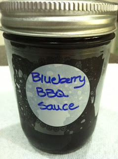Barbecue Sauce… Blueberry style!