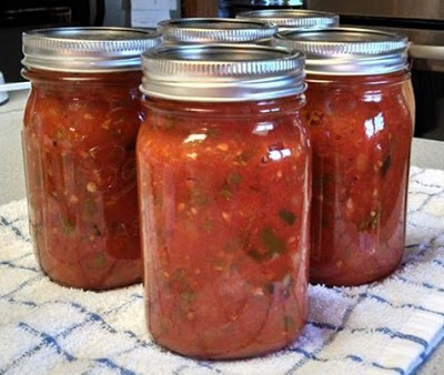 Canning Salsa – Chunky Tomato Salsa from Better Homes and Garden Canning Magazine