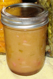 Canning Rhubarb – Now for something different!