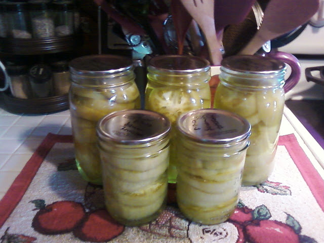 Prepping for Fried Green Tomatoes