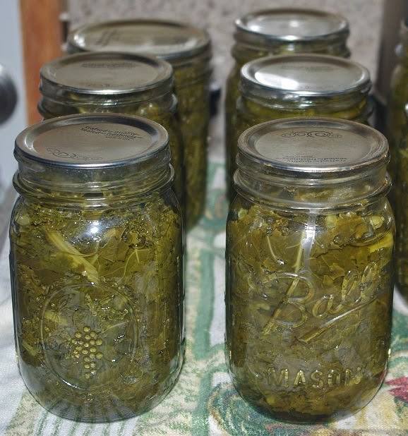 Canning Leafy Greens