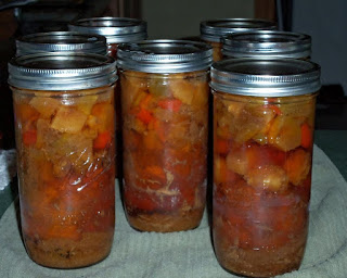 Canning Chicken with Sweet and Sour