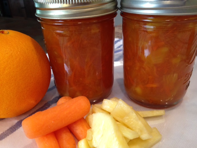 Carrot Pineapple Orange Marmalade