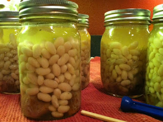 Beans and Sausage in a Jar!