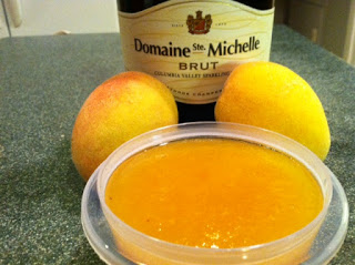 Mom loves it with Strawberries. How about Peaches? Champagne anyone?