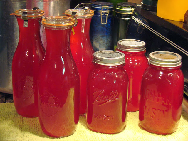 Canning Cranberry Juice