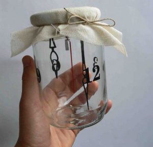 Clock in a Jar courtesy