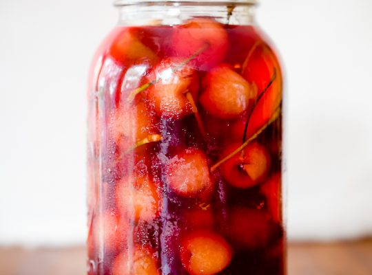 Homemade Maraschino Cherries