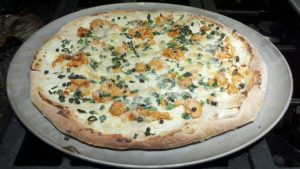 Miranda’s Salmon Pizza