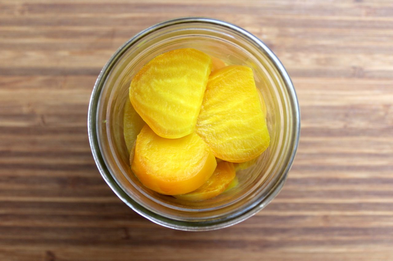 Pickling Golden Beets – Oh so simple!