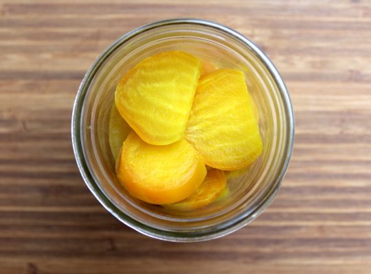 Pickling Golden Beets – Oh so simple!