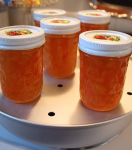 Peach Jelly Steam Canned!