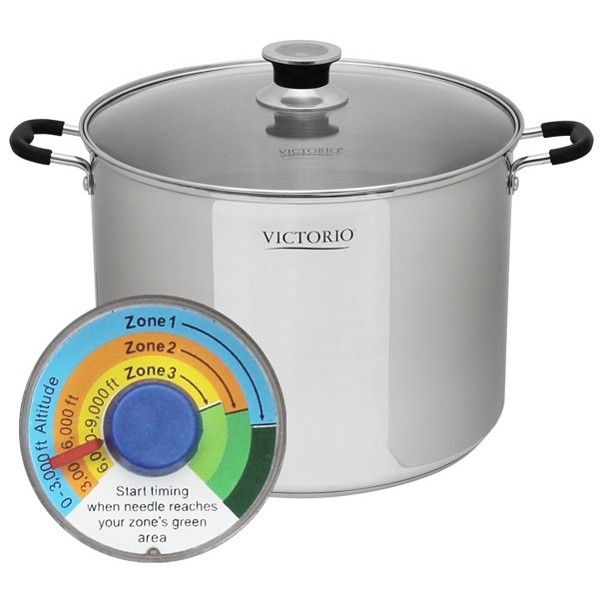 Victorio Steam canner with