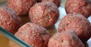 Meatballs in Beef Broth