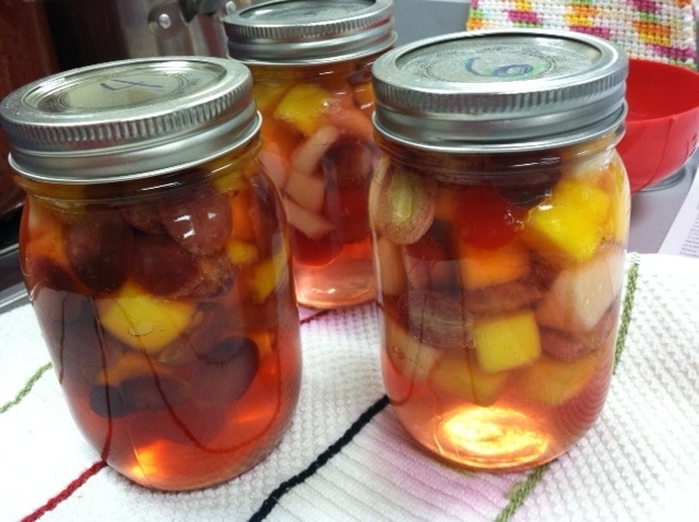 Canning Mixed Fruit - Better in a Jar! -  - homemade