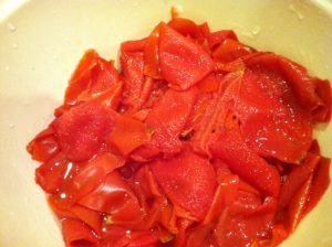 Tomato Peels