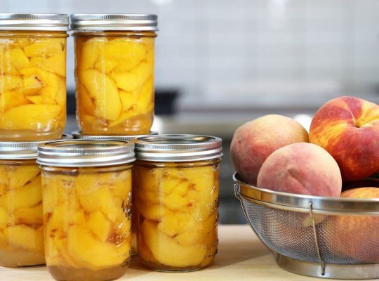 Canning Fruits – Whether to sweeten or not and how long to process!