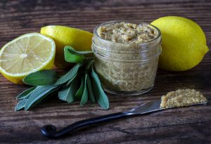 Lemon-Sage Wine Mustard