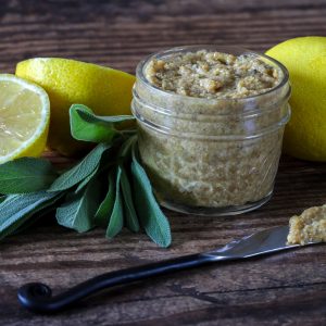 Lemon-Sage Wine Mustard
