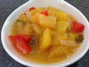 Alternative Recipe Peach Pineapple Salsa