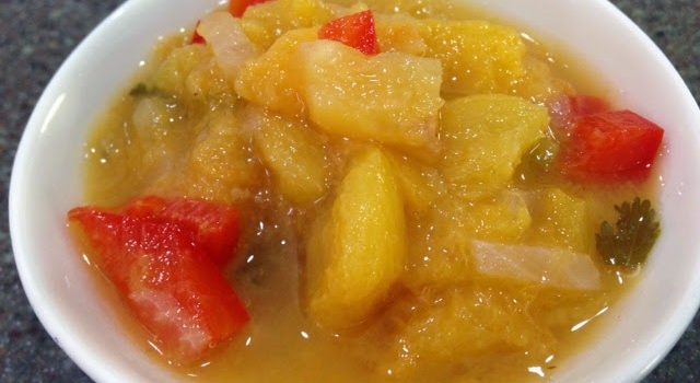 Alternative Recipe Peach Pineapple Salsa