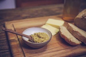 Angela's Hubby's Homemade Homebrew Mustard