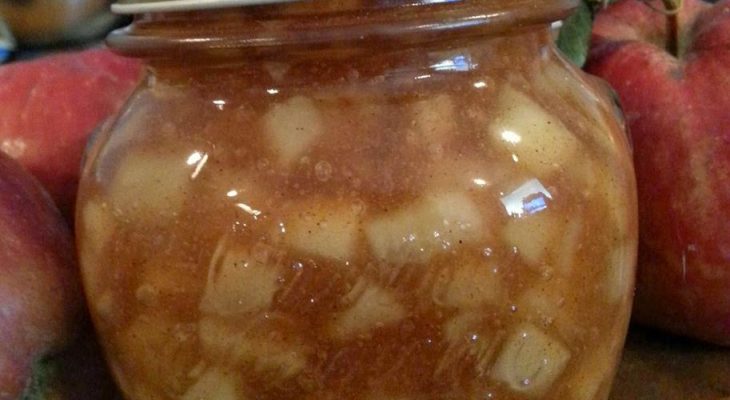 Apple Pie Jam made with Clear Jel