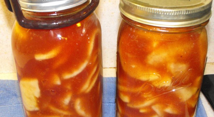 Apple Pie Jam made with Clear Jel