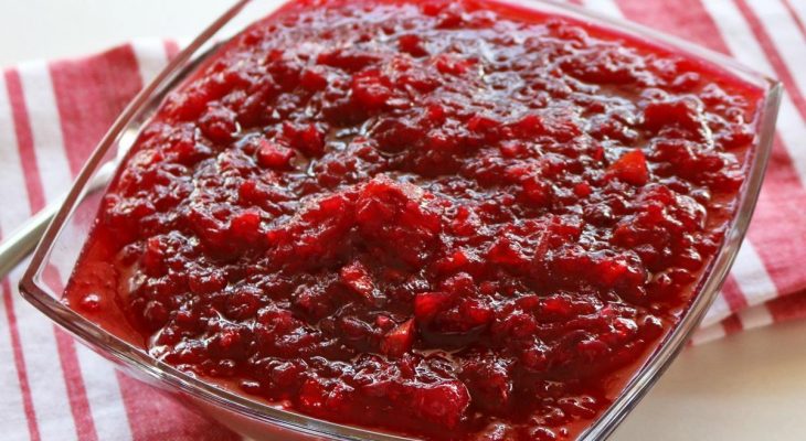 AppleCranberry Sauce