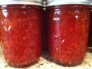 Apricot Ginger Raspberry Jam