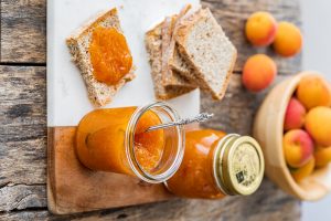 Apricot Ginger Rosemary Jam