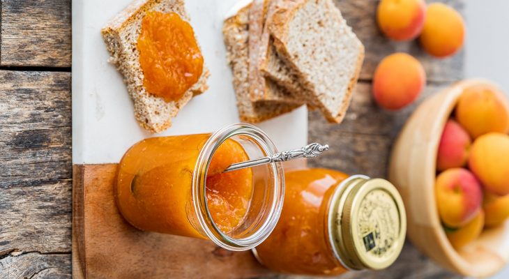 Apricot Ginger Rosemary Jam