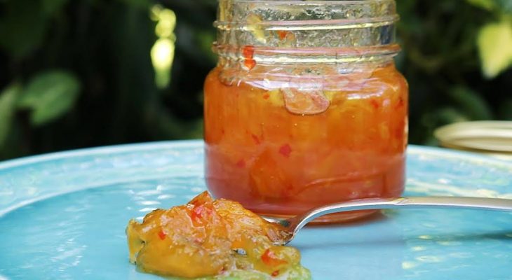 Apricot Lime Black Pepper Jam