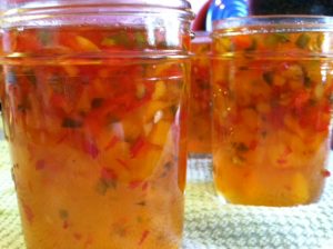 Apricot Red Pepper Relish