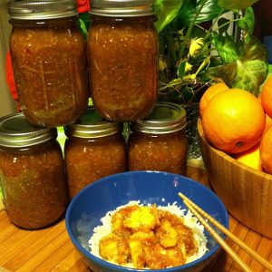 Asian Inspired Orange Cooking Sauce