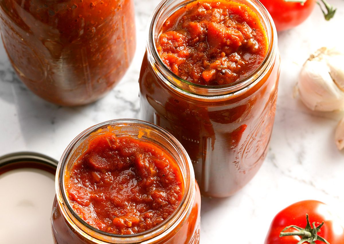 Italian Stewed Tomatoes – Can it up!