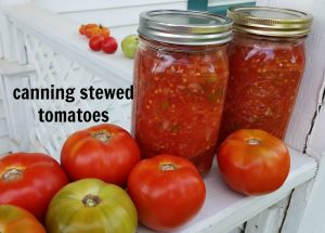 Canning Stewed Tomatoes