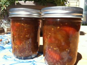 Balsamic Cherry Tomato Caramelized Onion Conserve