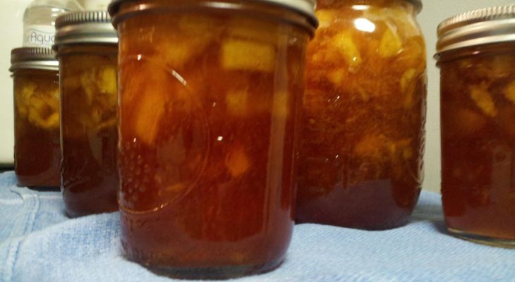 Basic Nectarine Preserve