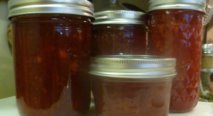 Basic Nectarine Preserve