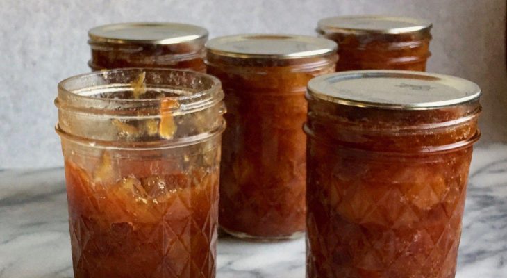 Basic Nectarine Preserve