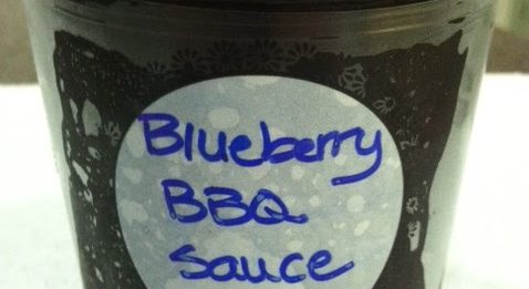 Blueberry Barbecue Sauce