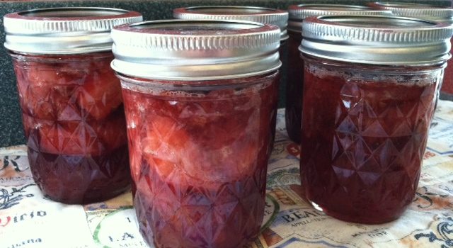 Blueberry Cayenne Wine Jam