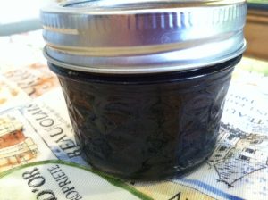 Blueberry Cayenne Wine Jam