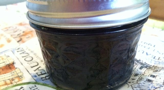 Blueberry Cayenne Wine Jam