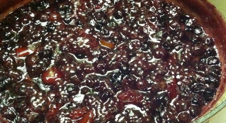 Blueberry Ginger Orange Lime Marmalade